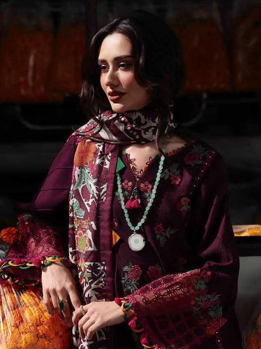 Charizma Dhanak Full Heavy Embroidered 3Pc