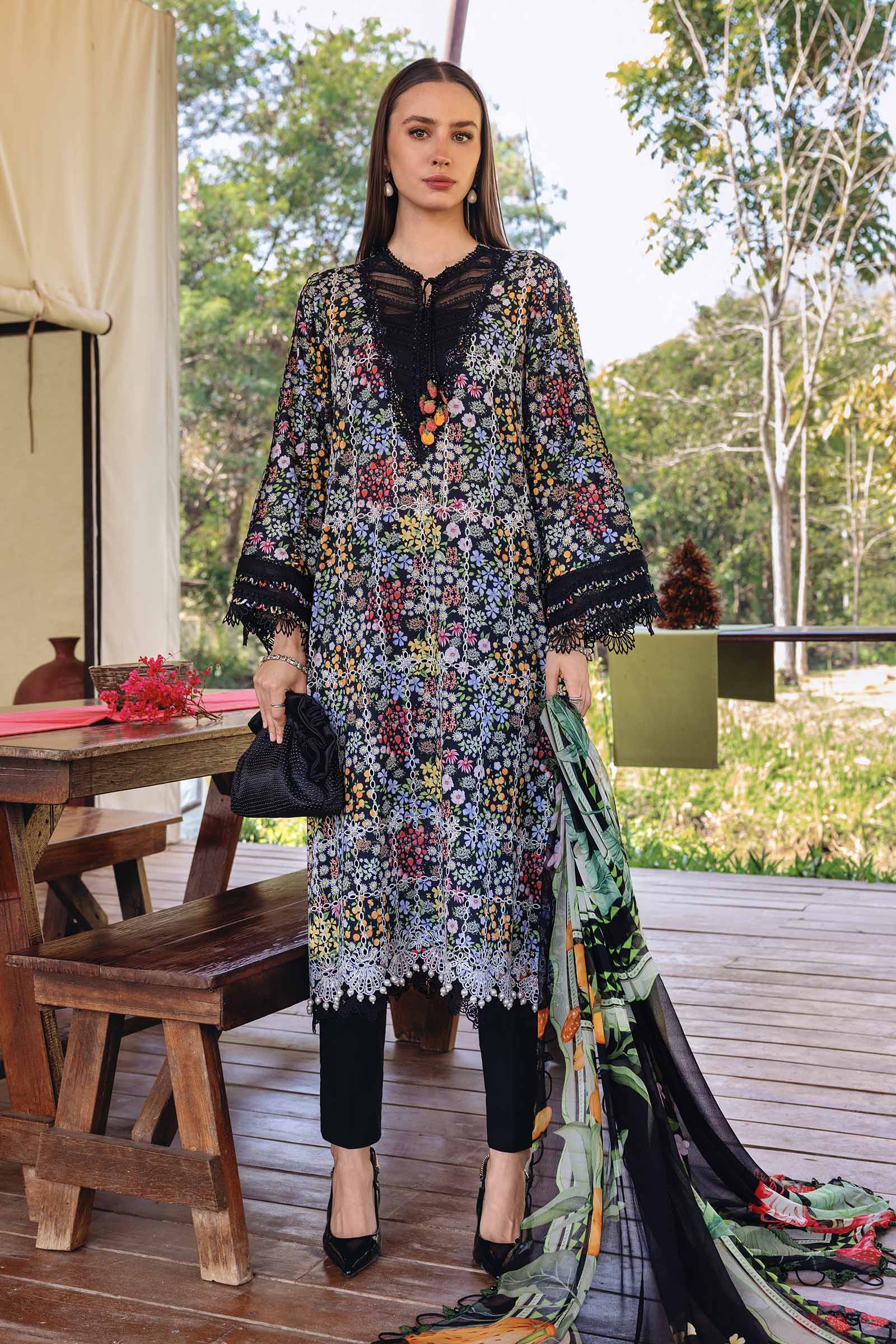 Maria B Luxury Printed Lawn 3PC M4