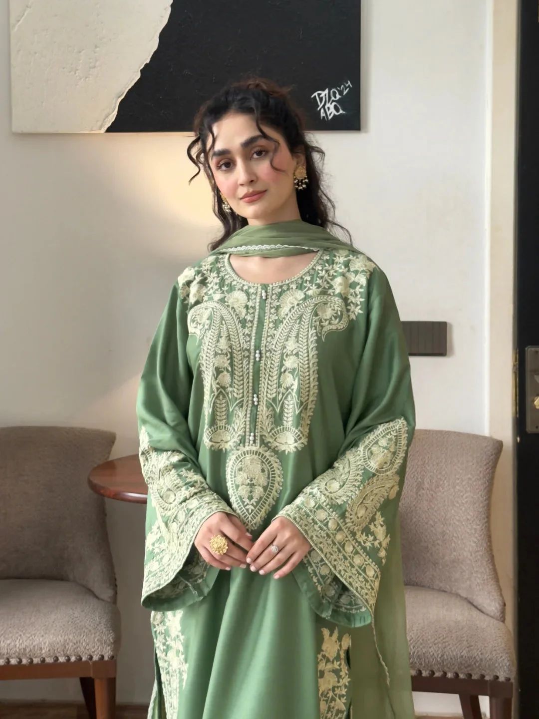 Lawn Embroidered 3Piece CODE 1001