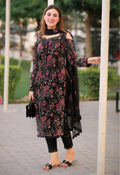LAWN 3 PC FULL HEAVY EMB SUIT WITH READY TO WEAR DUBATA FOR SUMMER 2026
