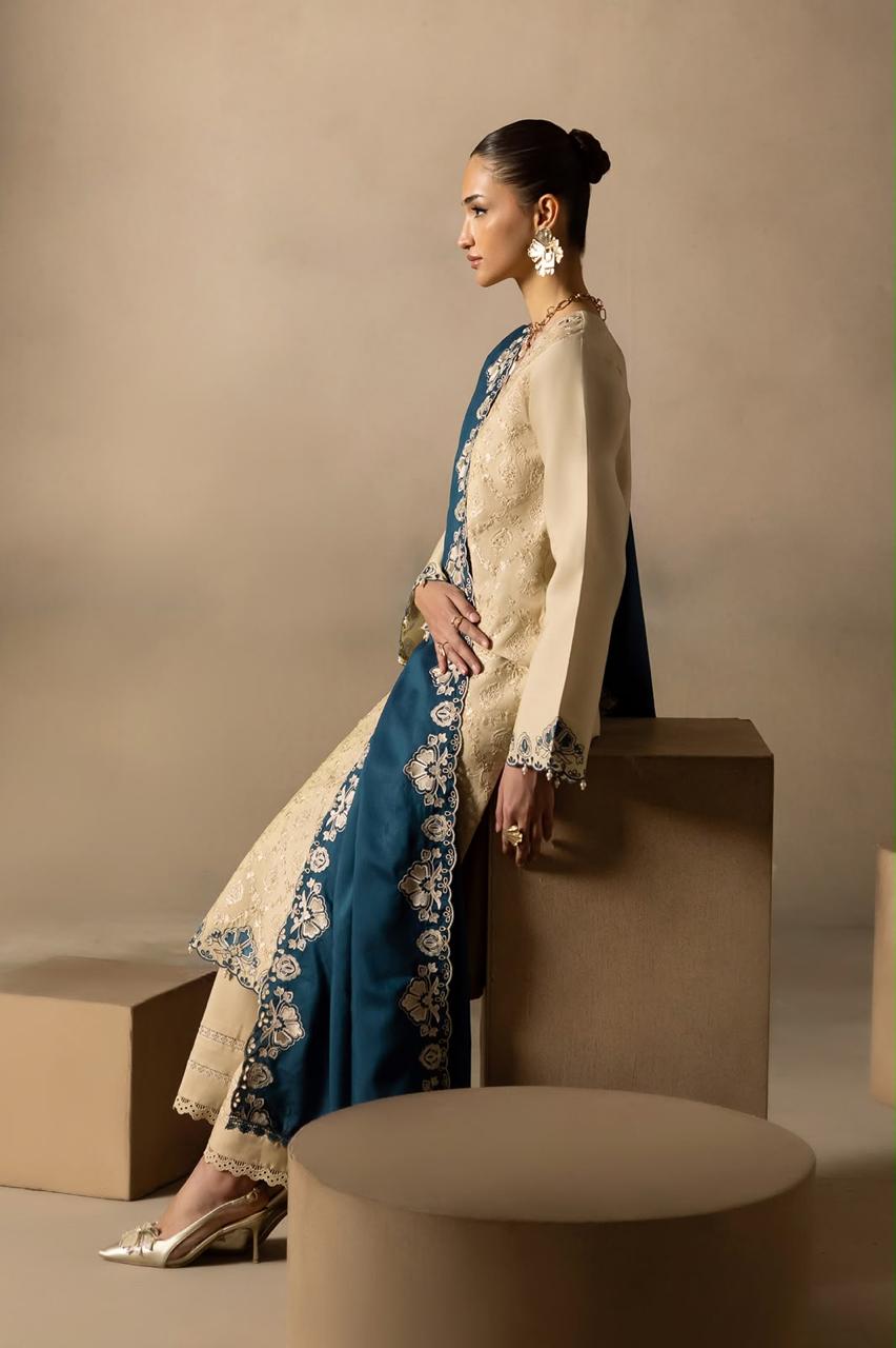 Dhanak Full Heavy Embroidered 3Pc