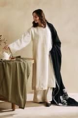 Zara Shahjahan Dhanak Full Heavy Embroidered 3Pc