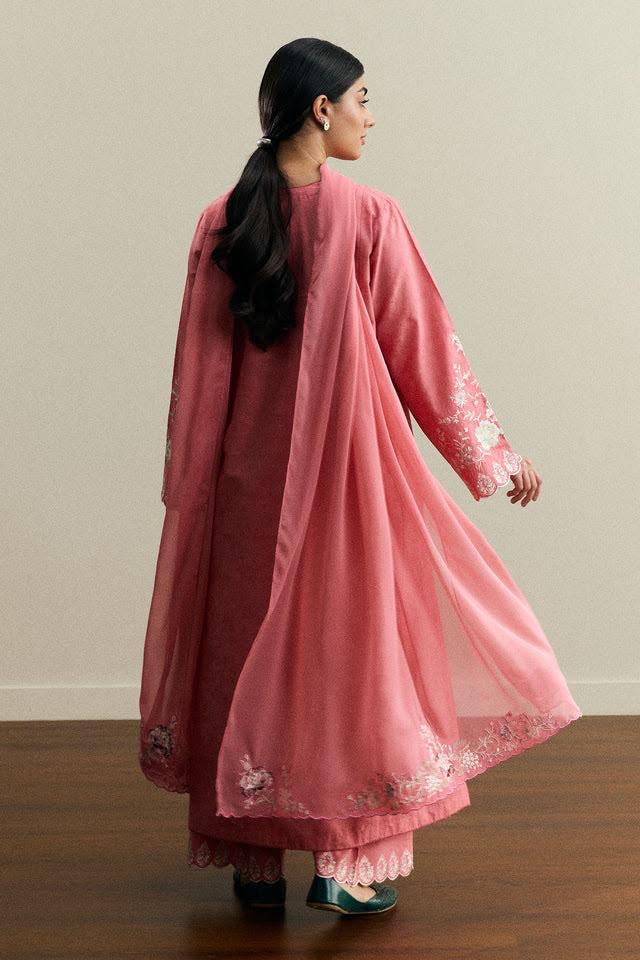 Dhanak Full Heavy Embroidered 3Pc