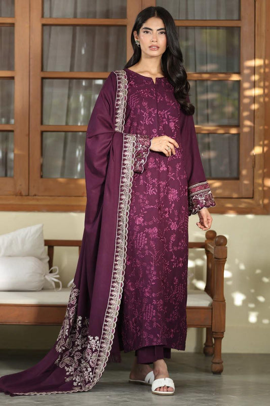 Dhanak Full Heavy Embroidered 3Pc