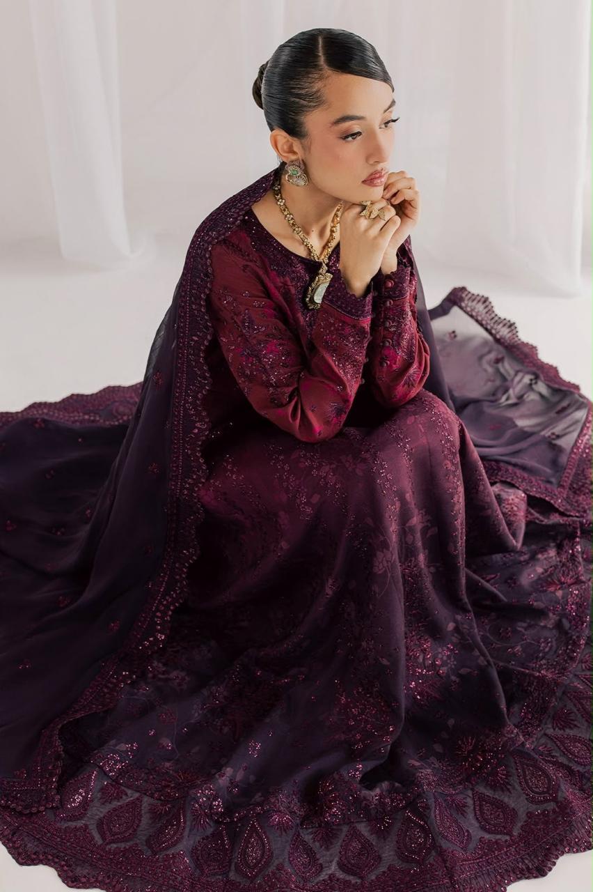 Dhanak Full Heavy Embroidered 3Pc