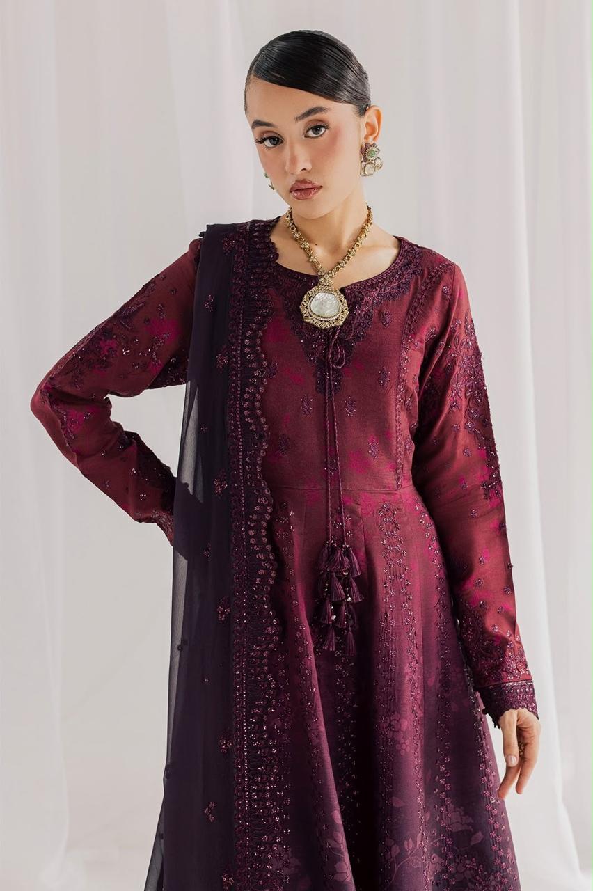 Dhanak Full Heavy Embroidered 3Pc