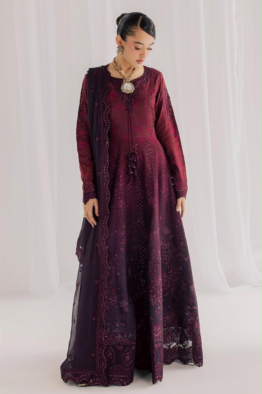 Dhanak Full Heavy Embroidered 3Pc