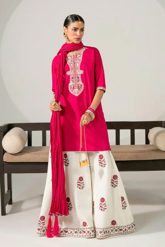 Tana Bana Dhanak Full Heavy Embroidered 2Pc
