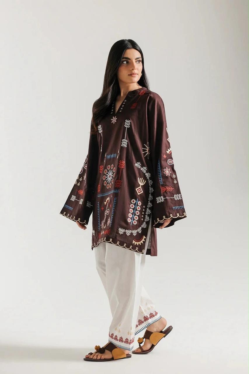 Dhanak Full Heavy Embroidered 2Pc