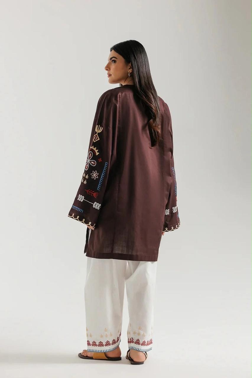 Dhanak Full Heavy Embroidered 2Pc