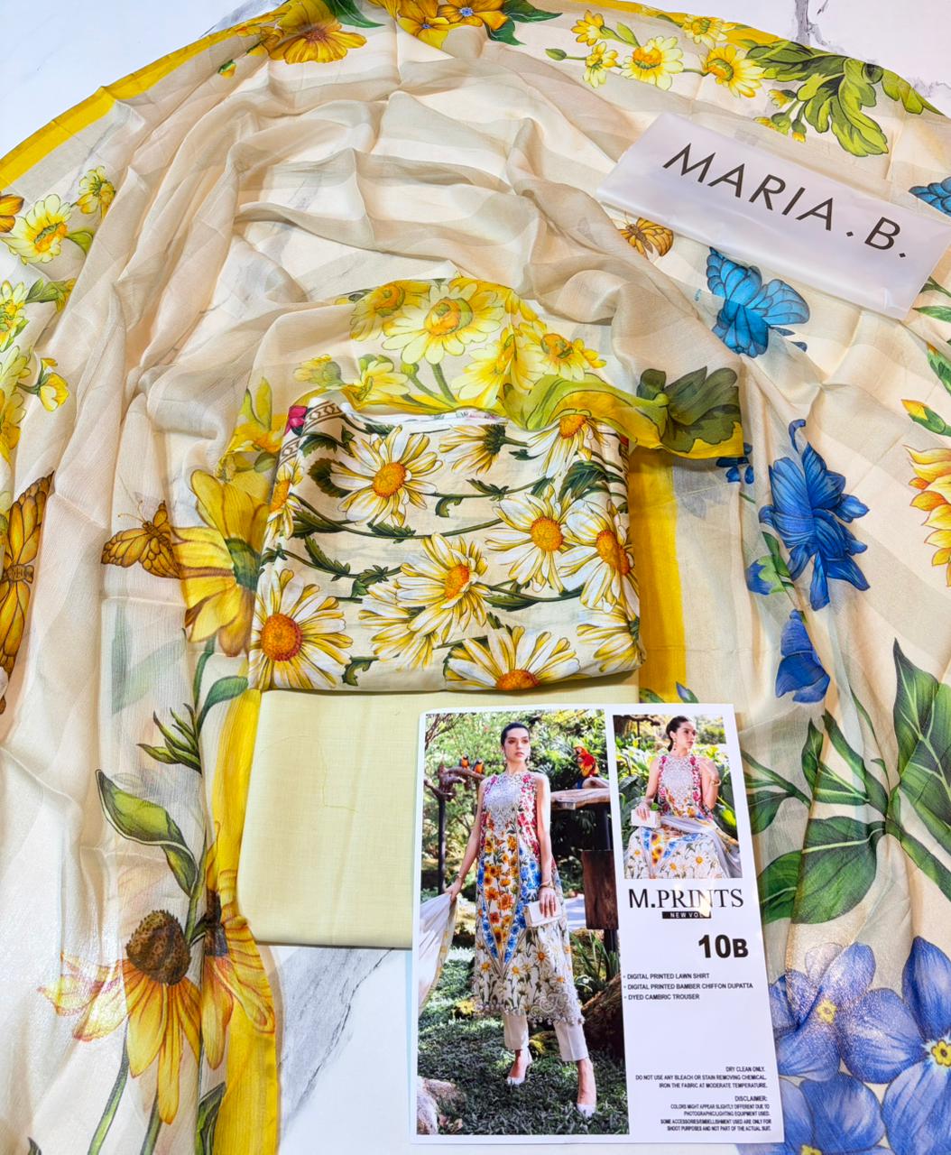 Maria B Luxury Printed Lawn 3PC M12