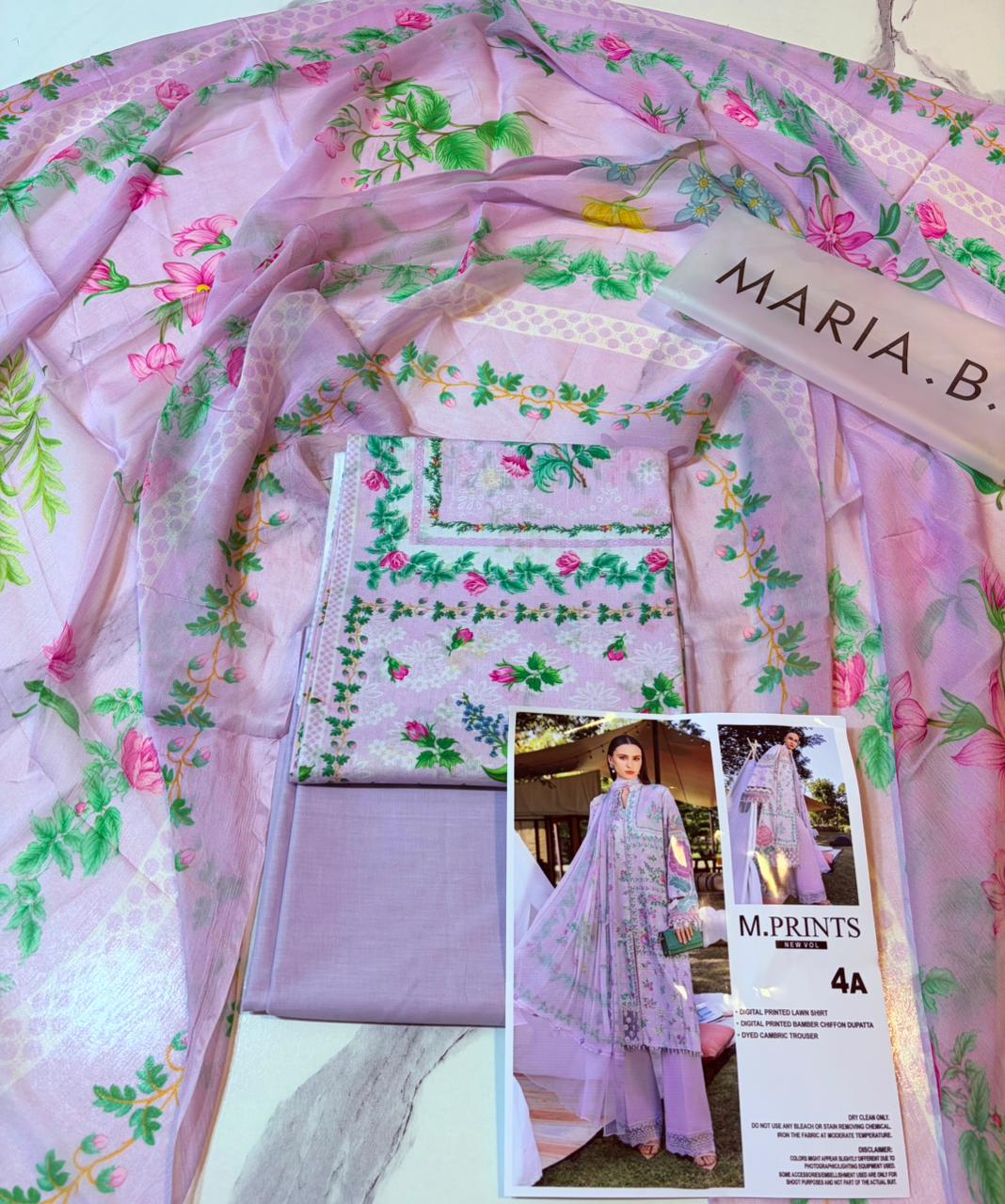 Maria B Luxury Printed Lawn 3PC M1