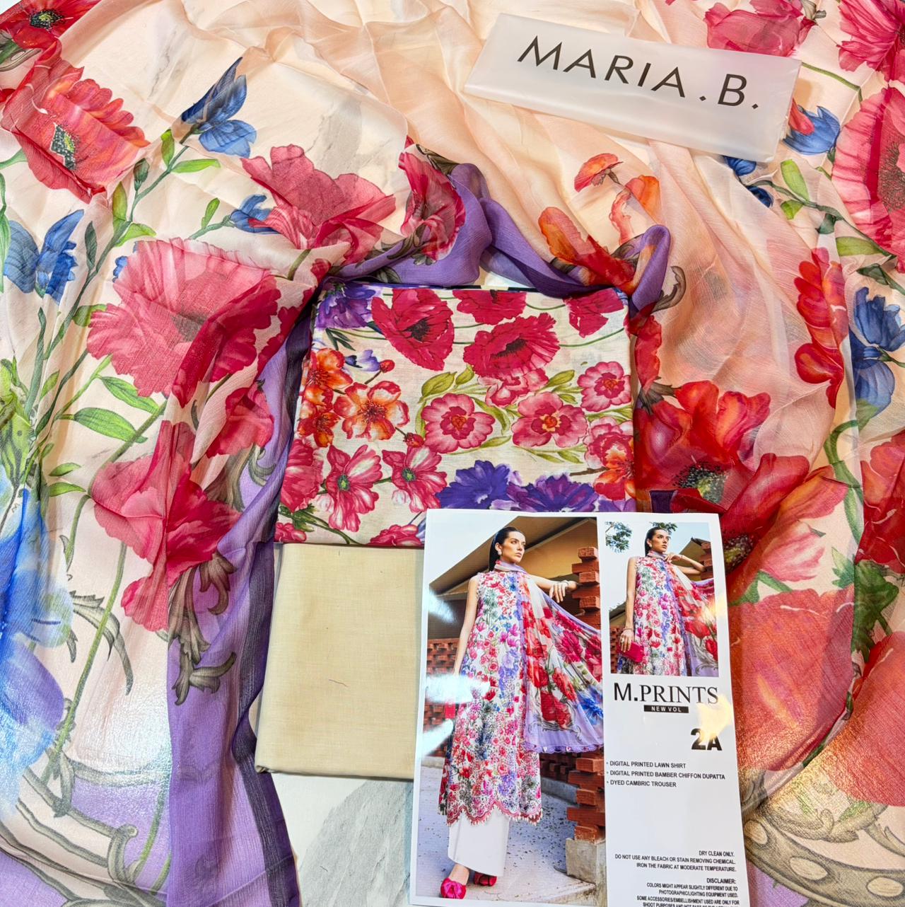 Maria B Luxury Printed Lawn 3PC M6