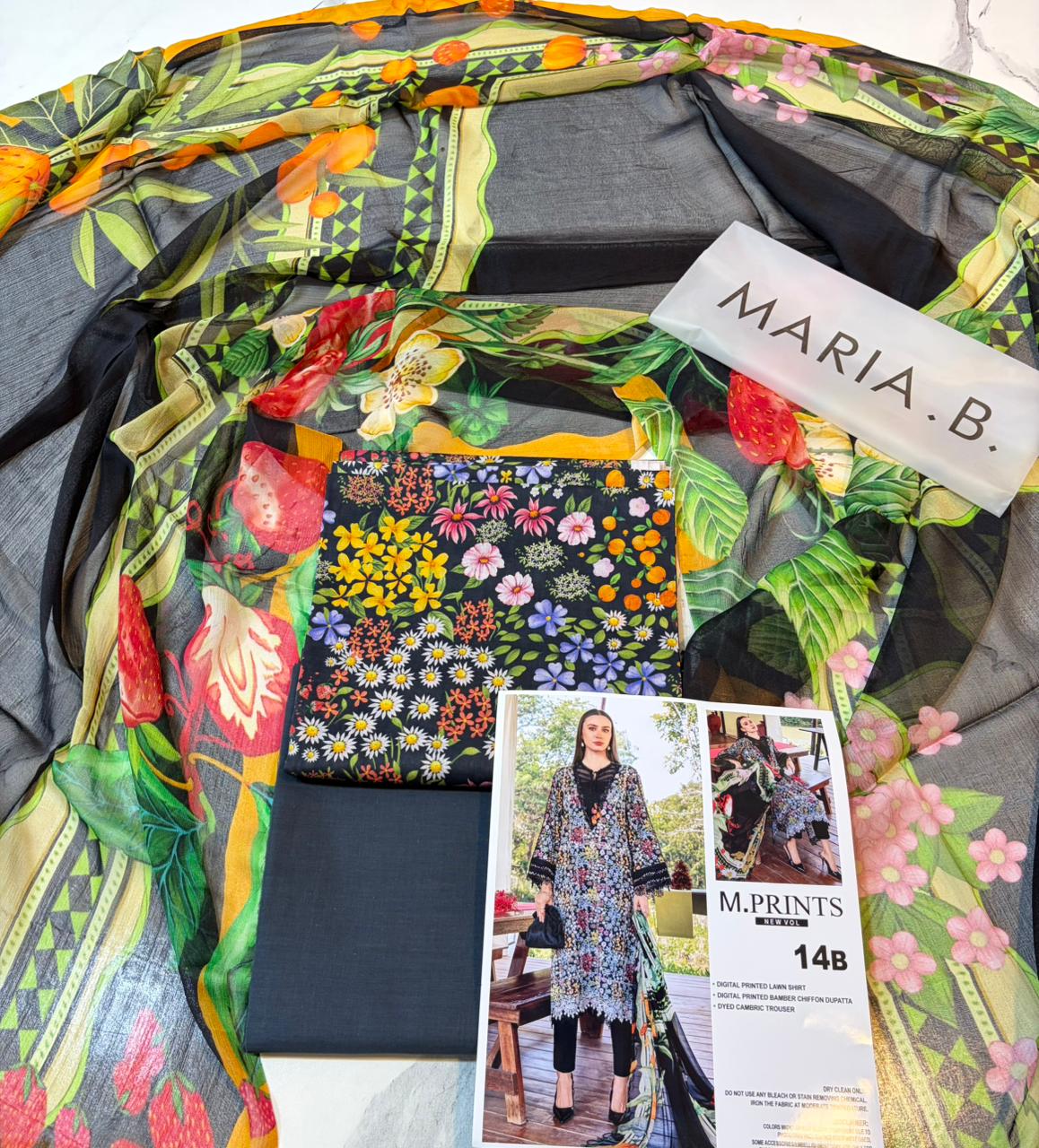 Maria B Luxury Printed Lawn 3PC M4