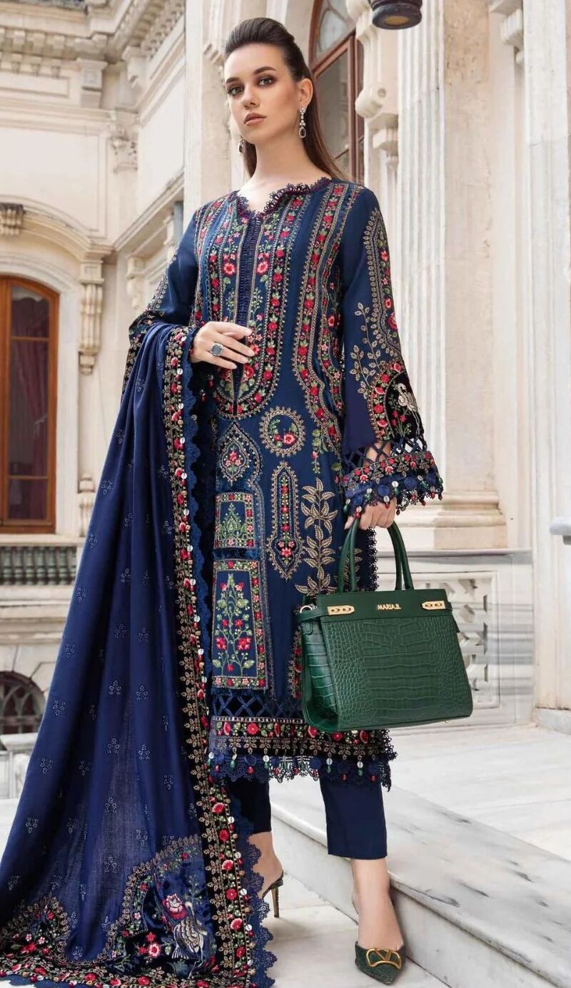 Lawn Embroidered 3Piece CODE 1002