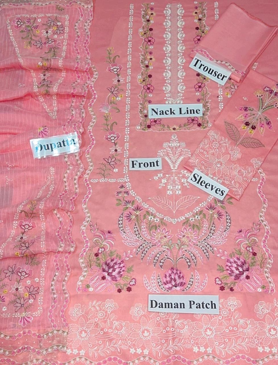 Lawn Embroidered 3Piece CODE 1006
