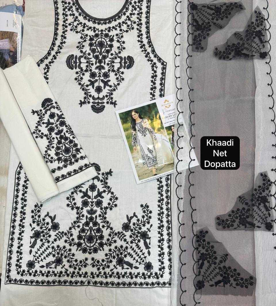 Lawn Embroidered 3Piece CODE 1060