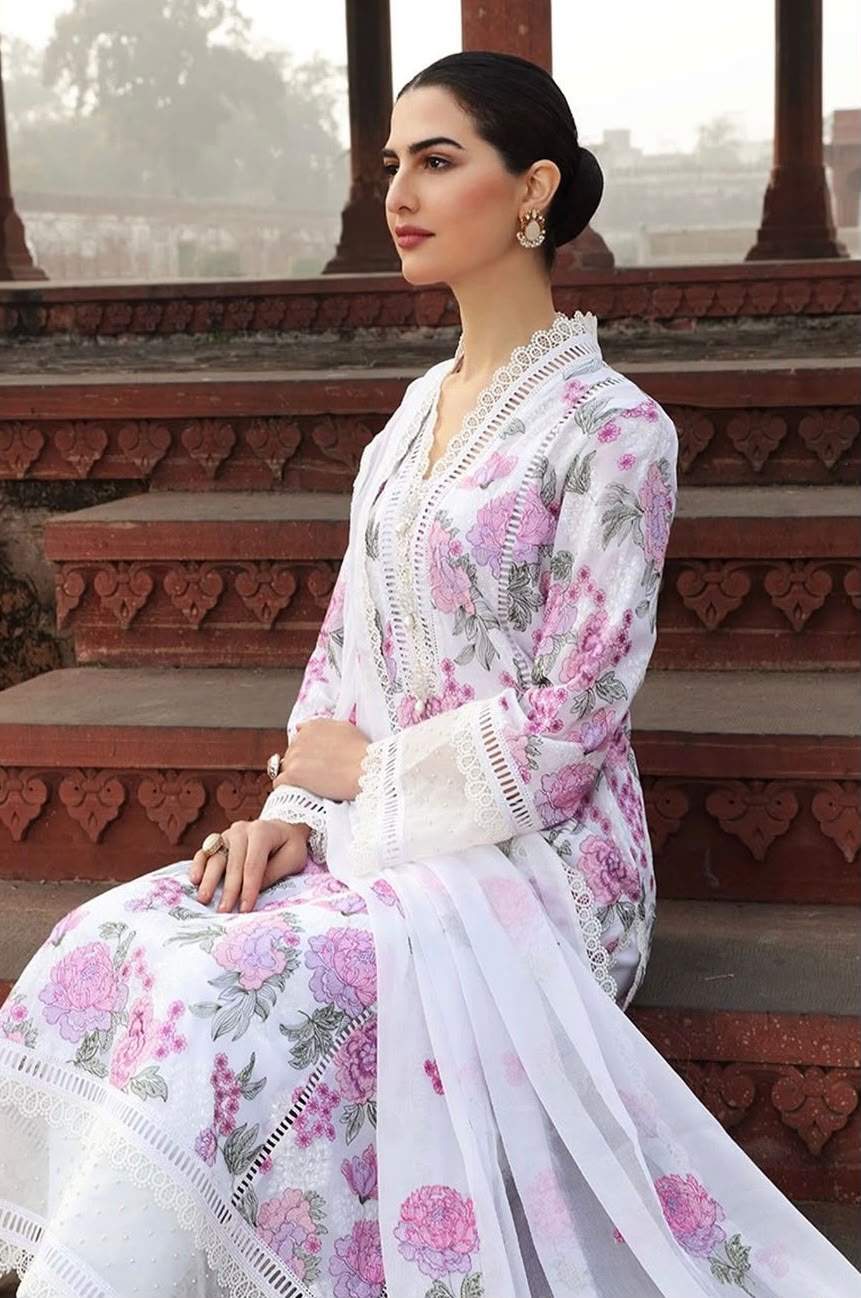 Lawn Embroidered 3Piece CODE 1071