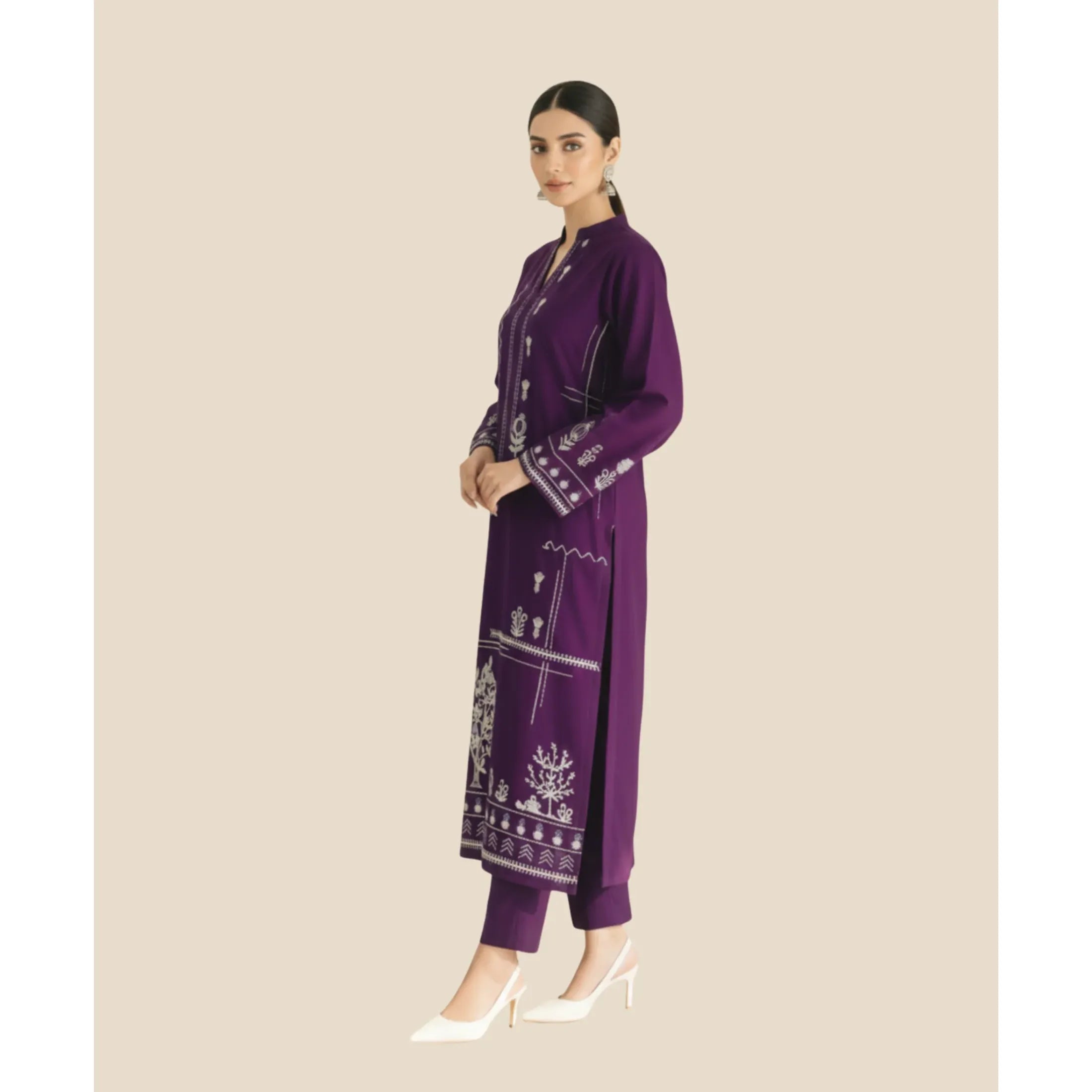 Lawn Embroidered 2Piece CODE 906