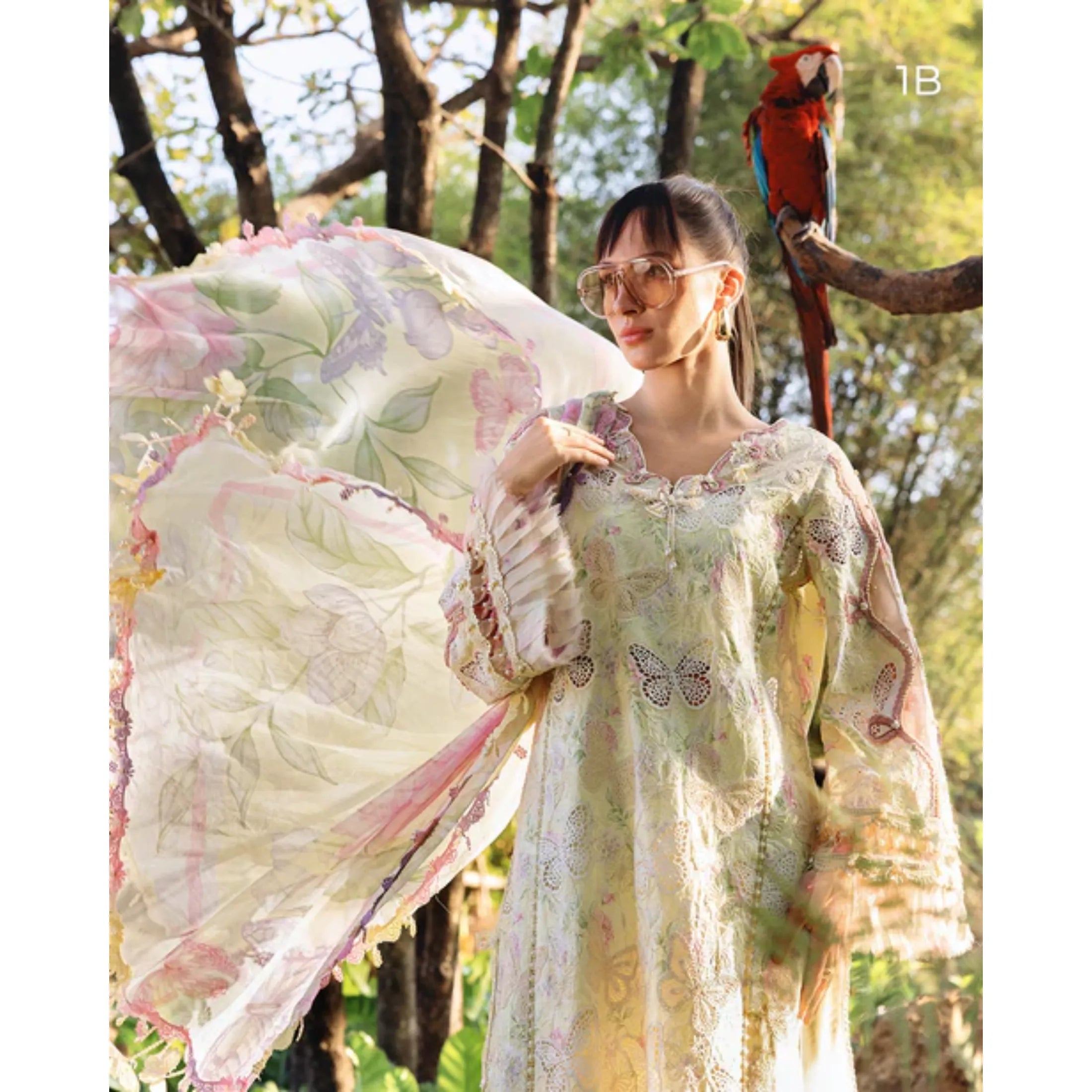 Lawn Embroidered 3Piece CODE 1026