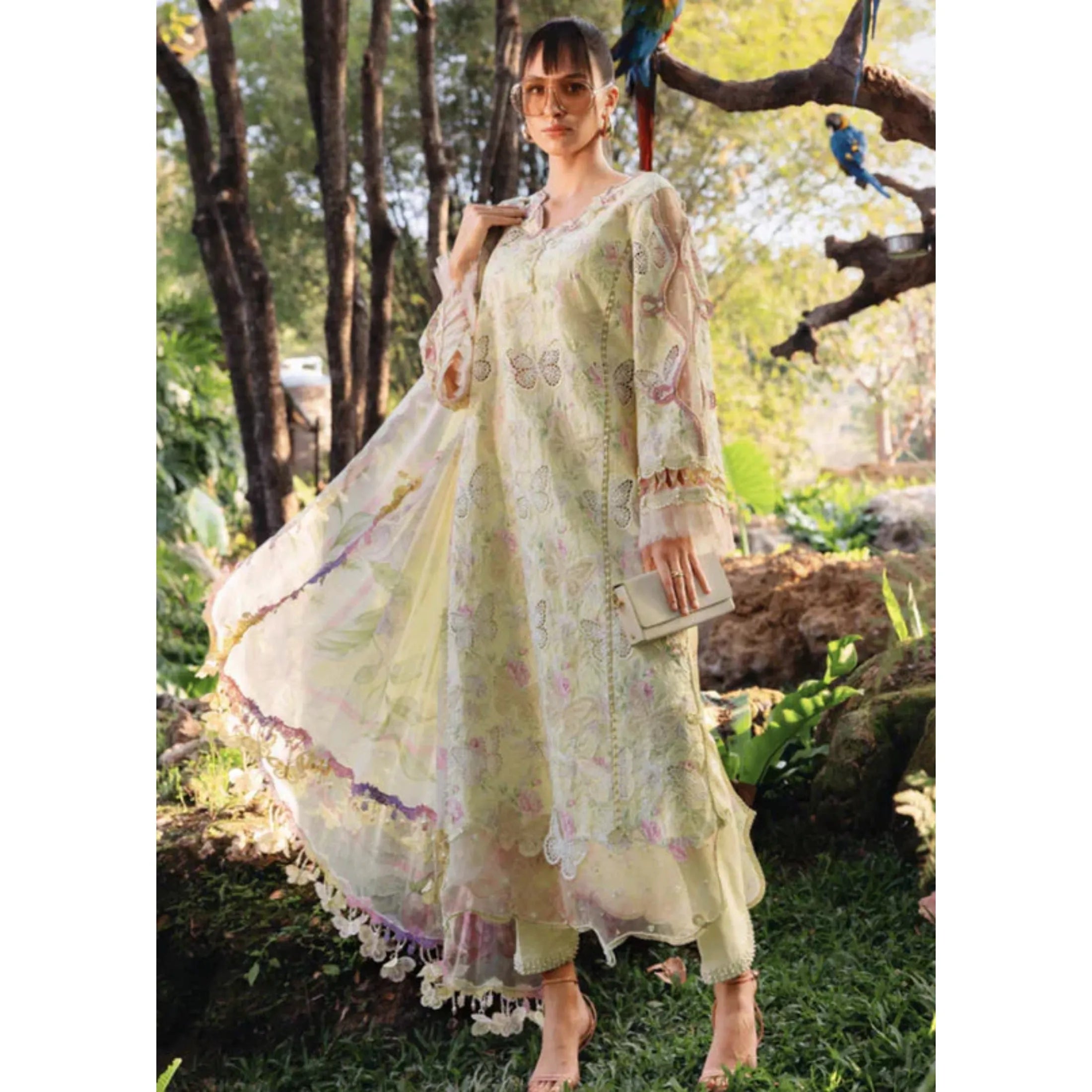 Lawn Embroidered 3Piece CODE 1026