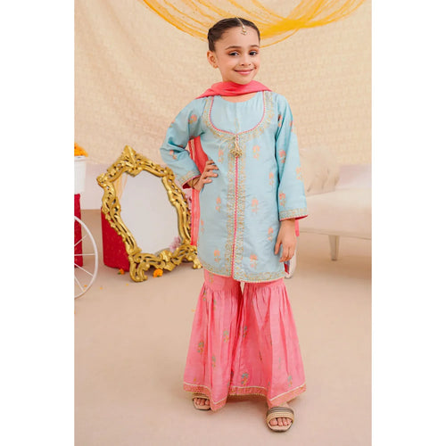 Lawn Embroidered 2Piece Kids