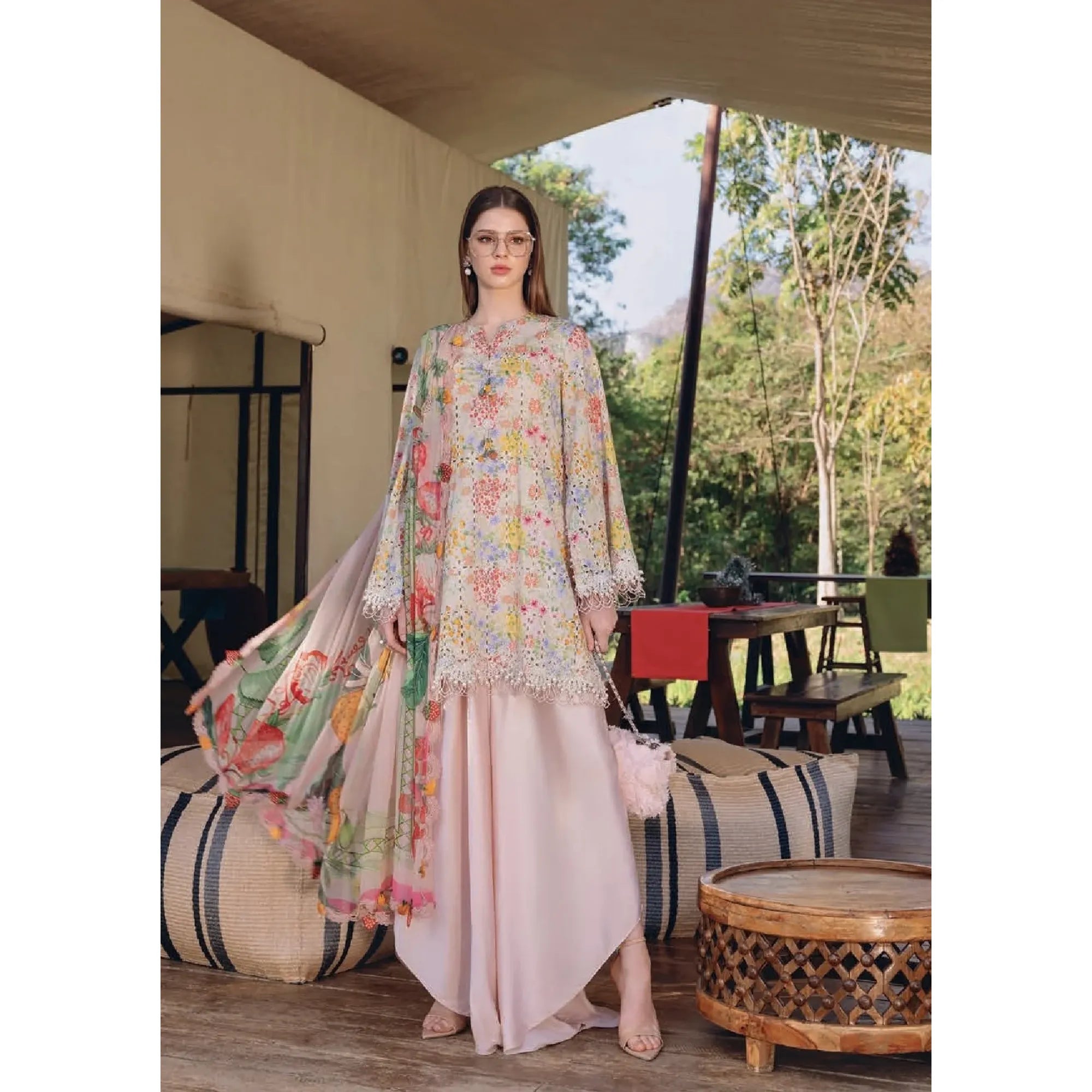 Maria B Luxury Printed Lawn 3PC M5