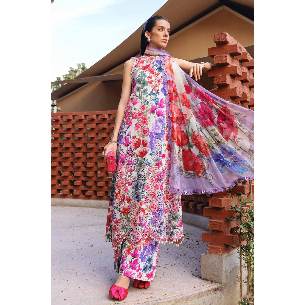 Maria B Luxury Printed Lawn 3PC M6