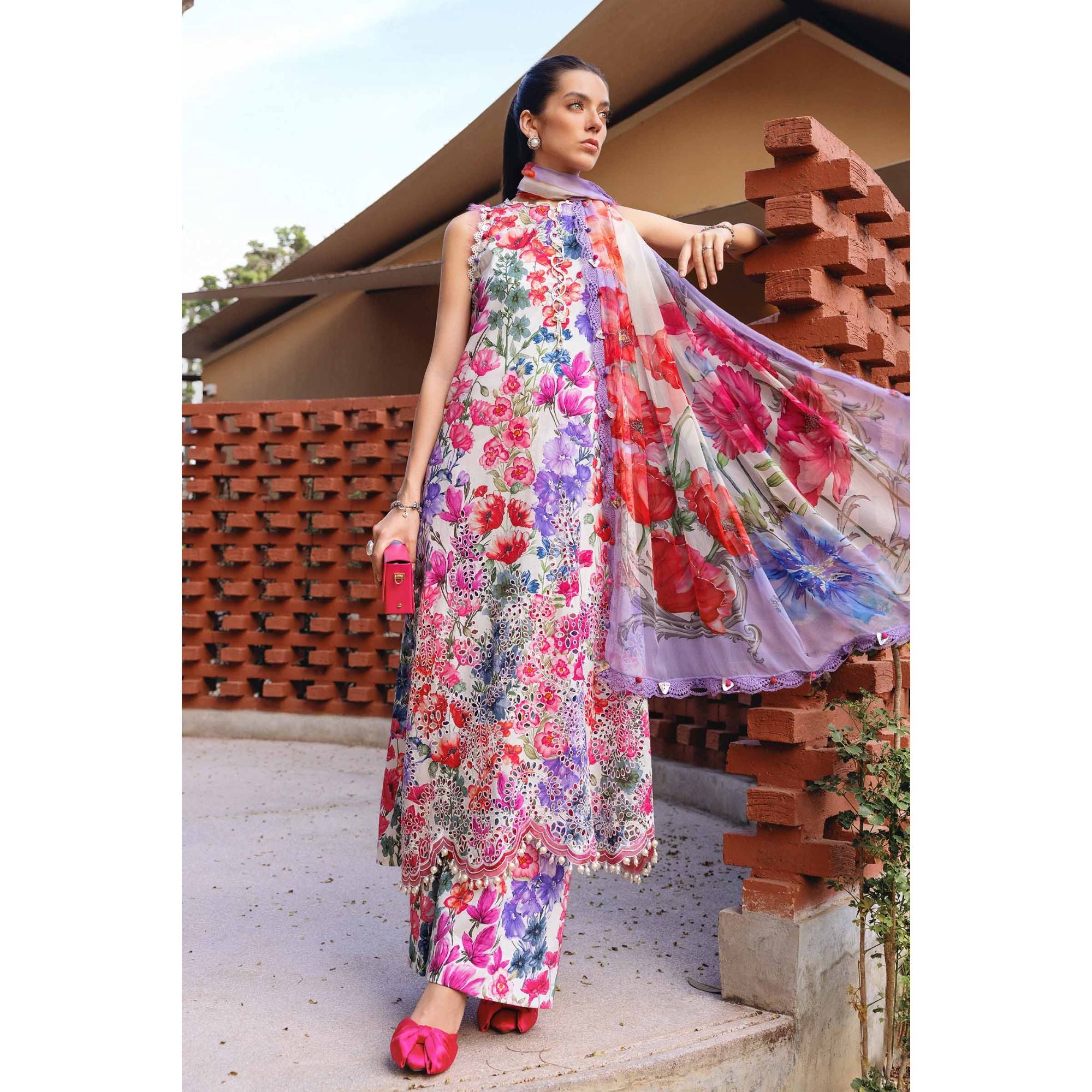 Maria B Luxury Printed Lawn 3PC M6