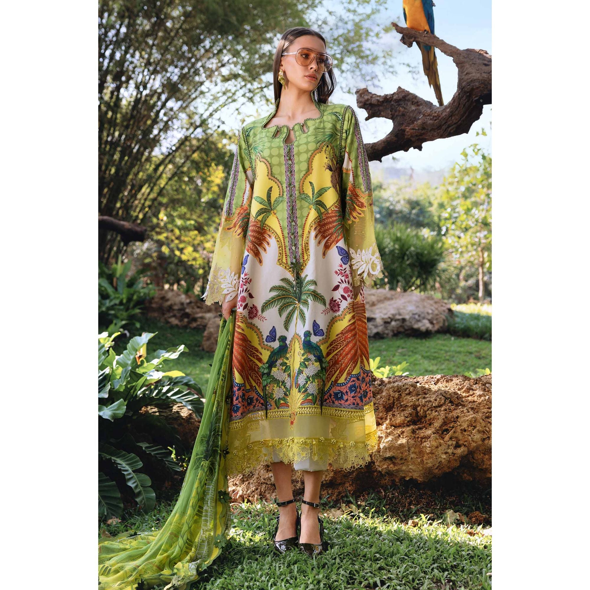 Maria B Luxury Printed Lawn 3PC M11