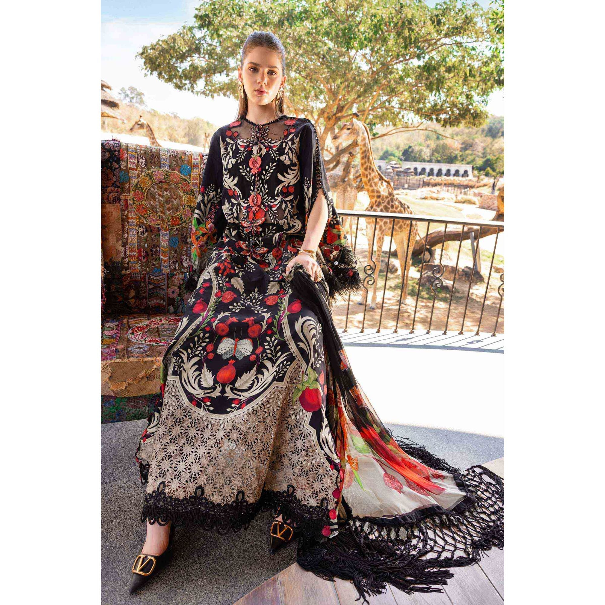 Maria B Luxury Printed Lawn 3PC M15