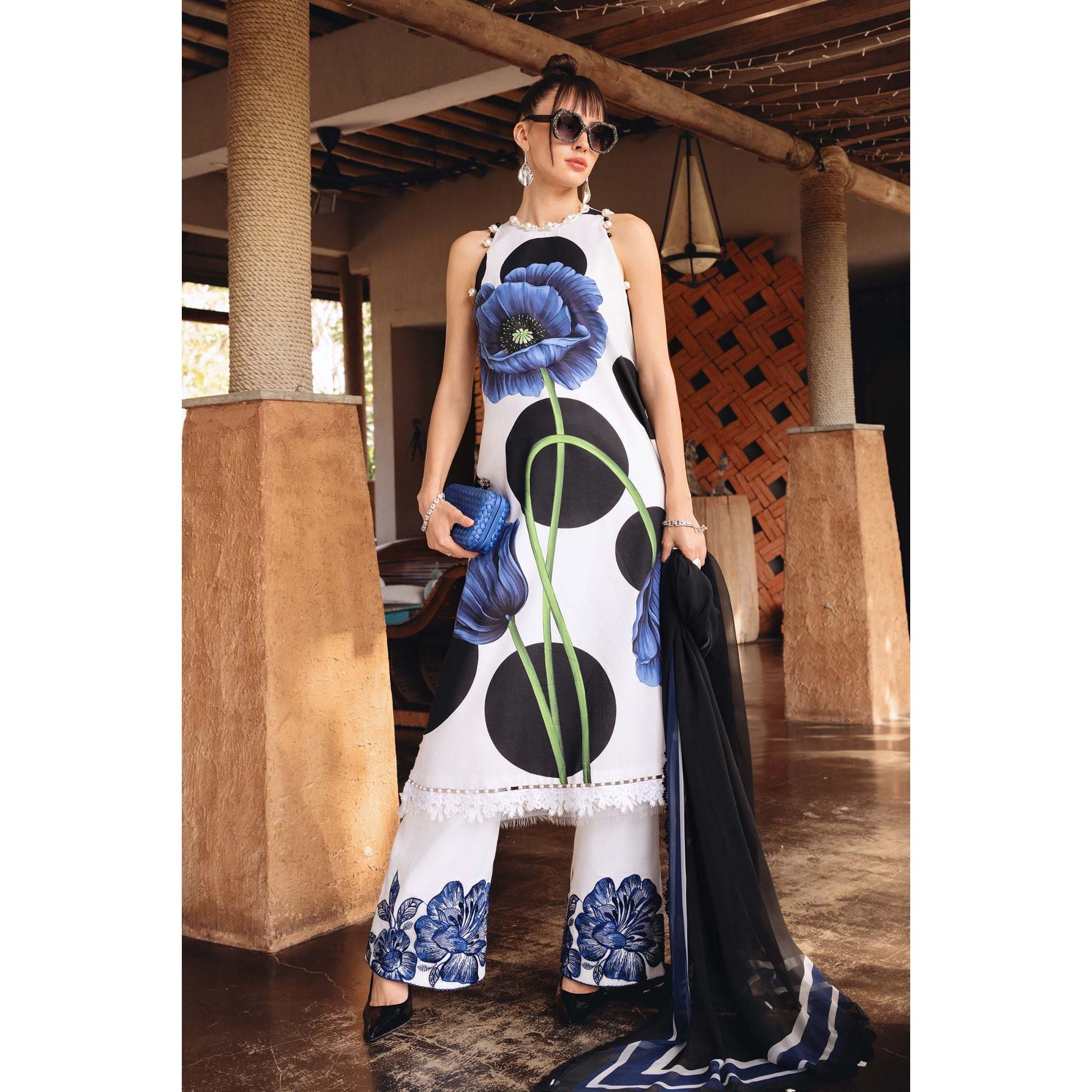Maria B Luxury Printed Lawn 3PC M16