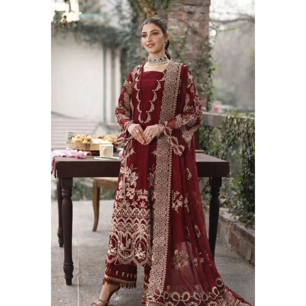 Lawn Embroidered 3Piece CODE 1024