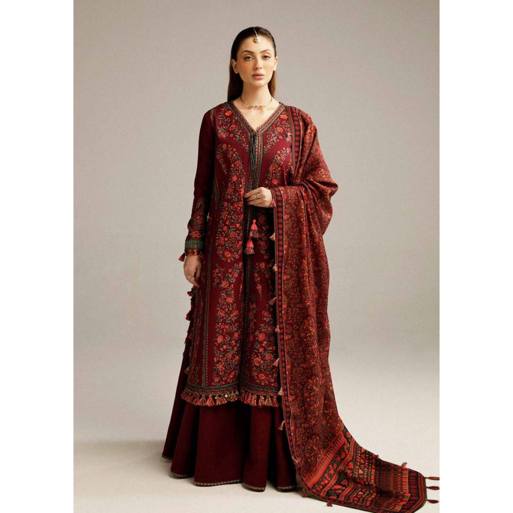 Lawn Embroidered 3Piece CODE 1028