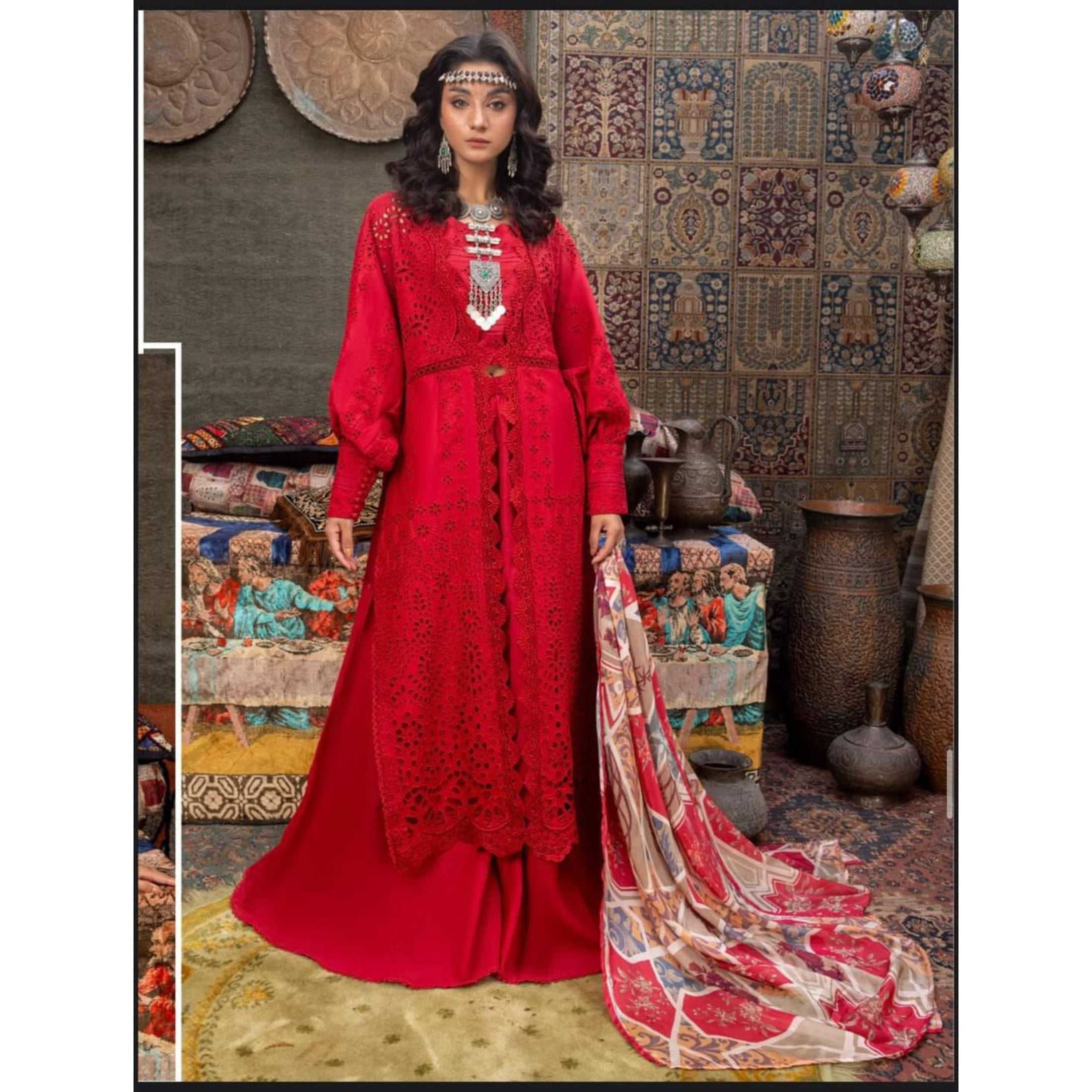 Lawn Embroidered 3Piece CODE 1039