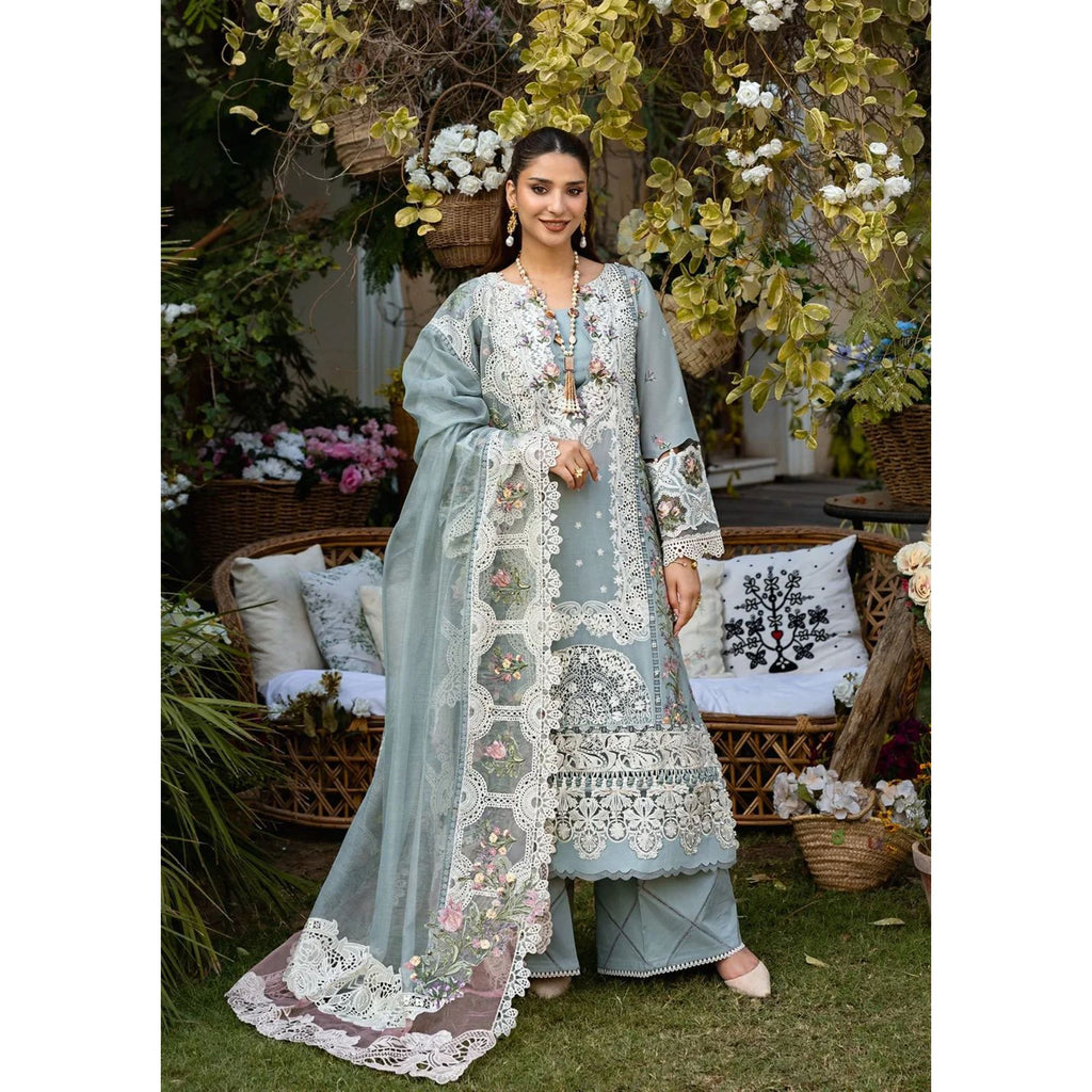 Lawn Embroidered 3Piece CODE 1037
