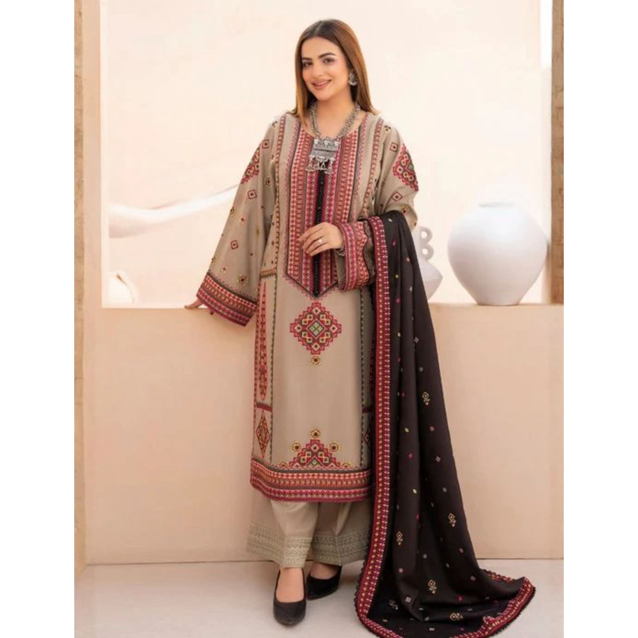 Lawn Embroidered 3Piece CODE 1031