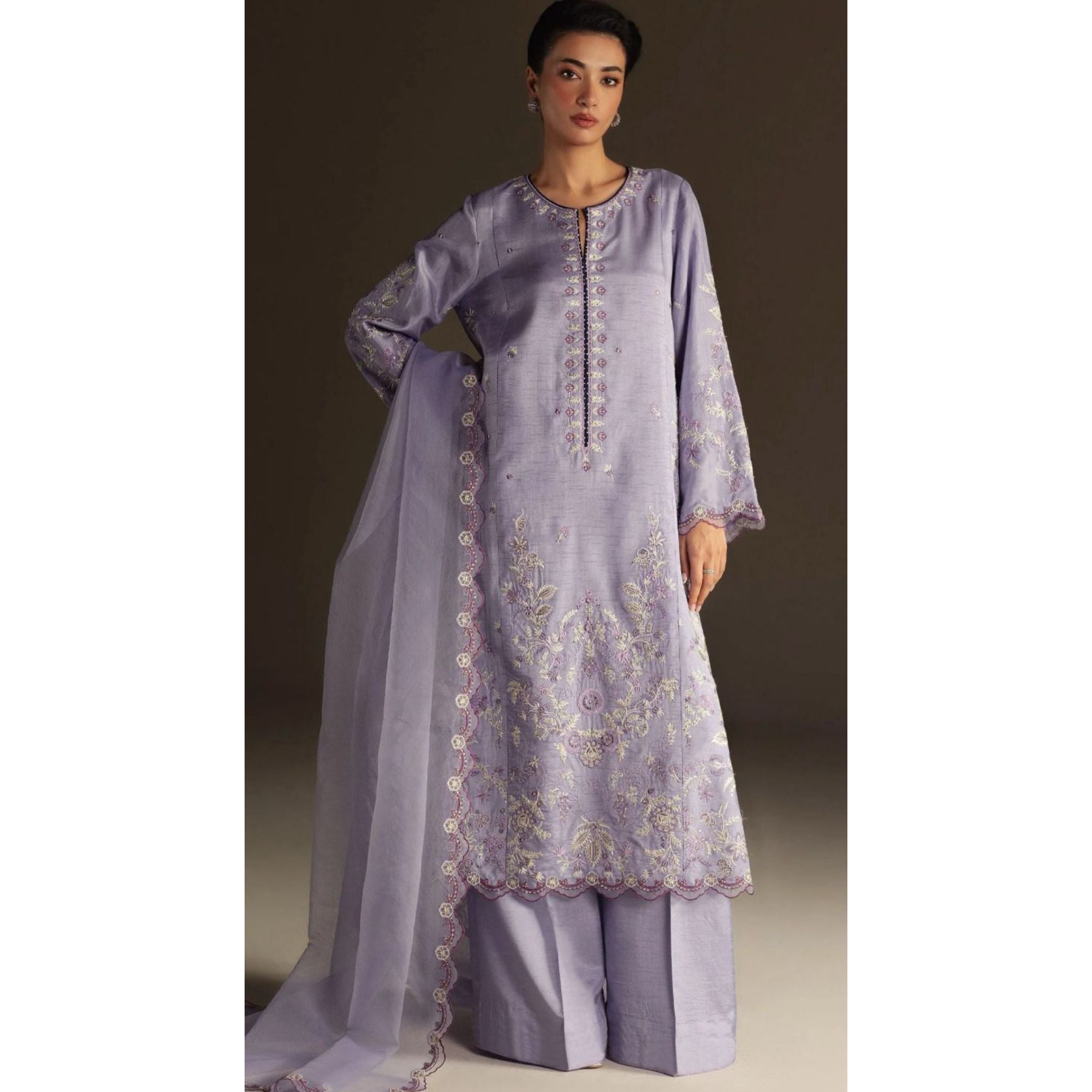 Lawn Embroidered 3Piece CODE 1047