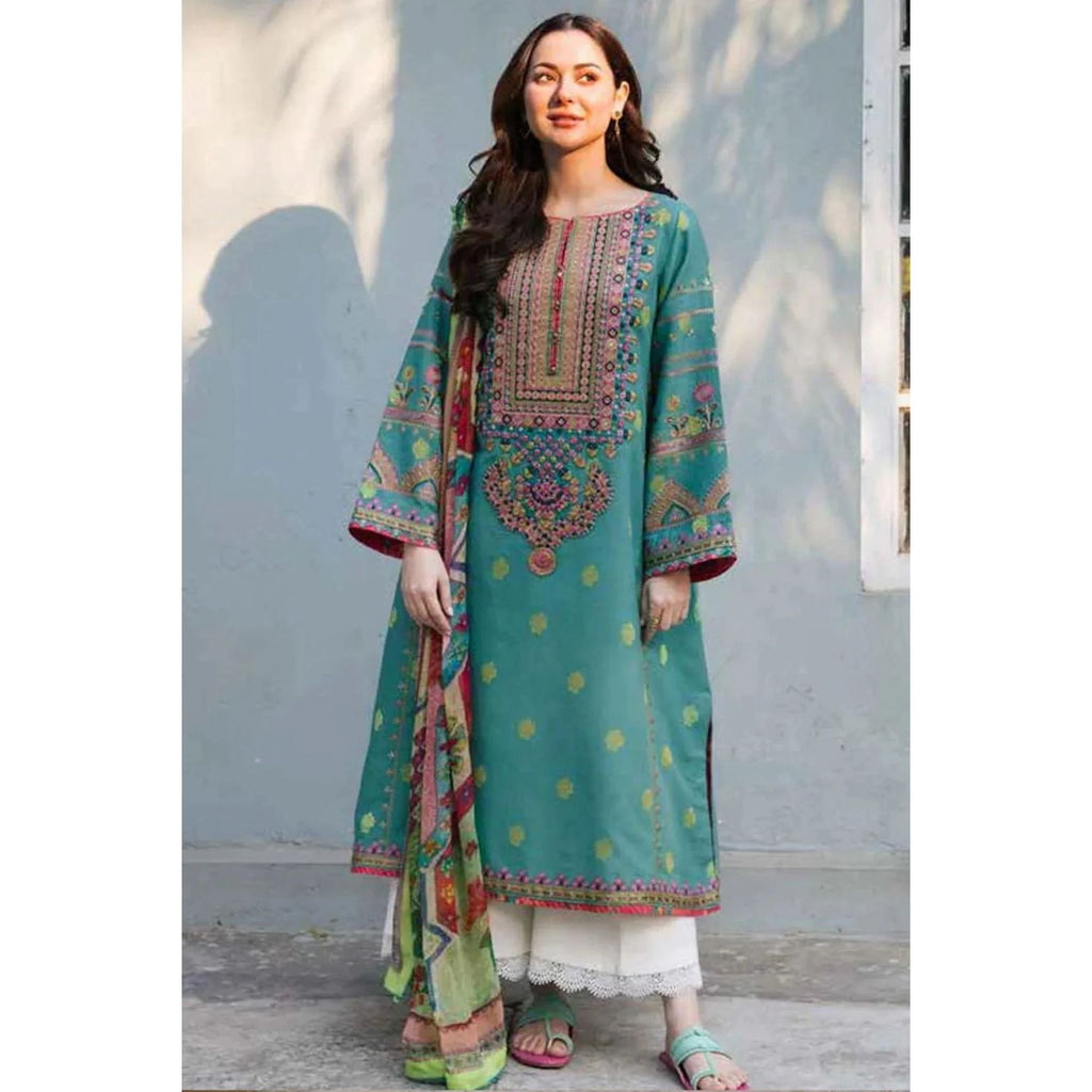 Lawn Embroidered 3Piece CODE 1043