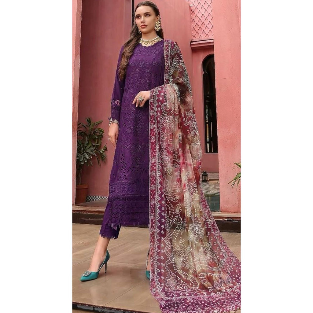 Lawn Embroidered 3Piece CODE 1066