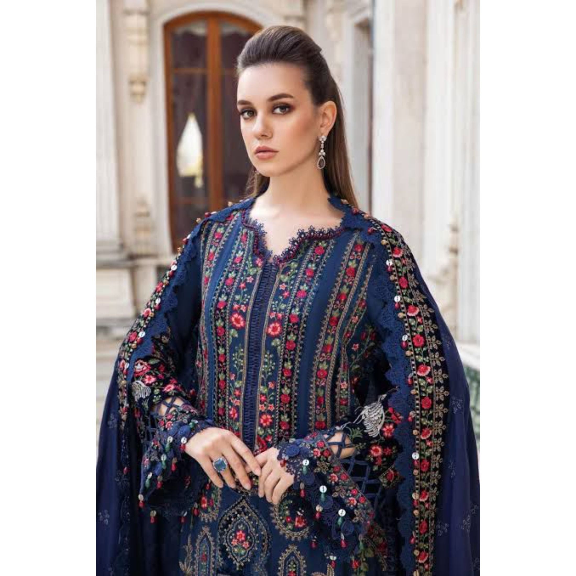 Lawn Embroidered 3Piece CODE 1002