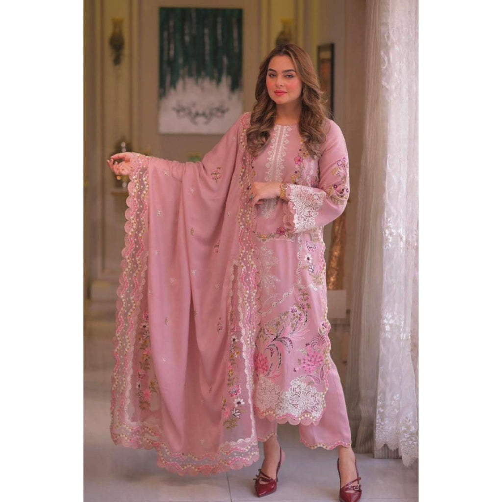 Lawn Embroidered 3Piece CODE 1006