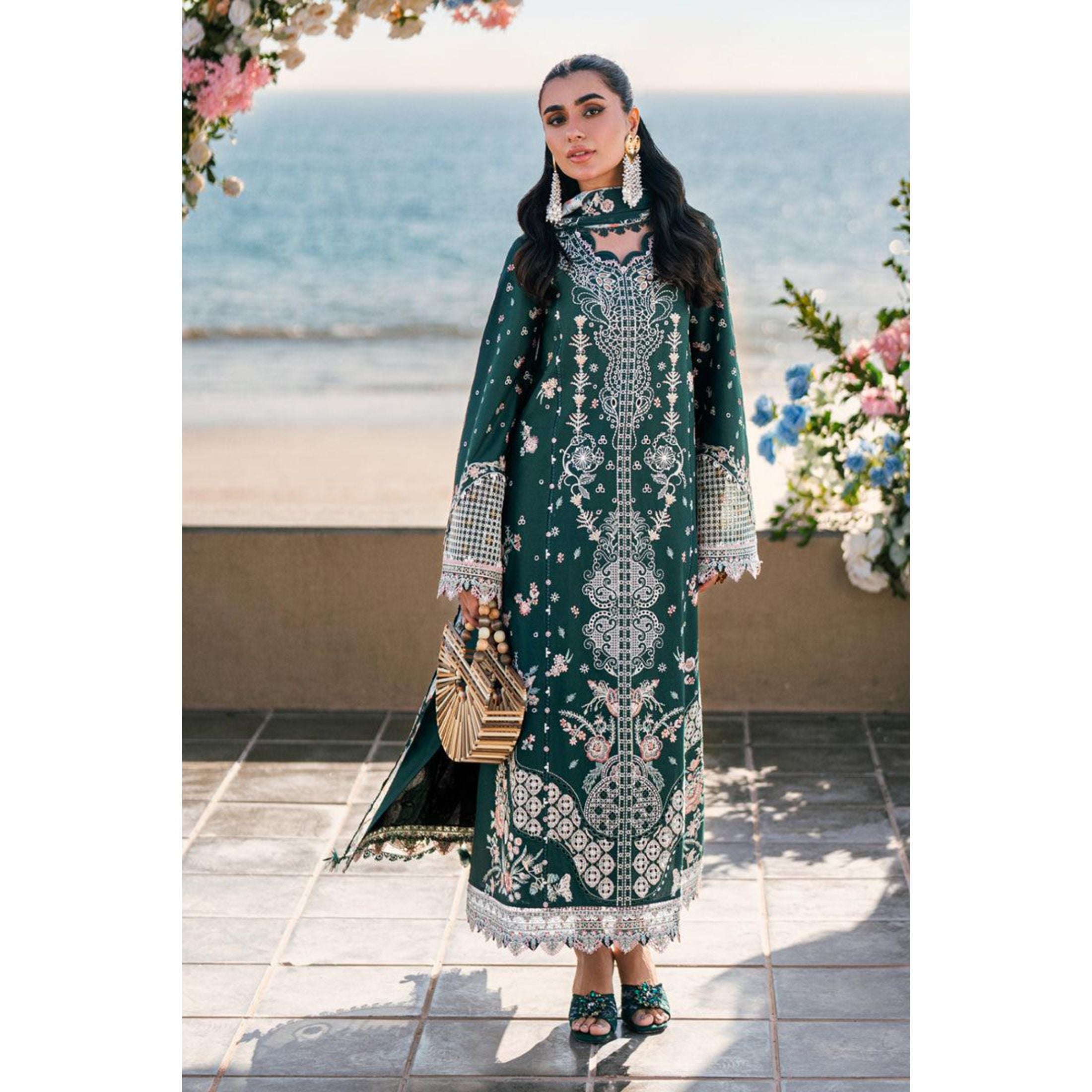 Lawn Embroidered 3Piece CODE 1014