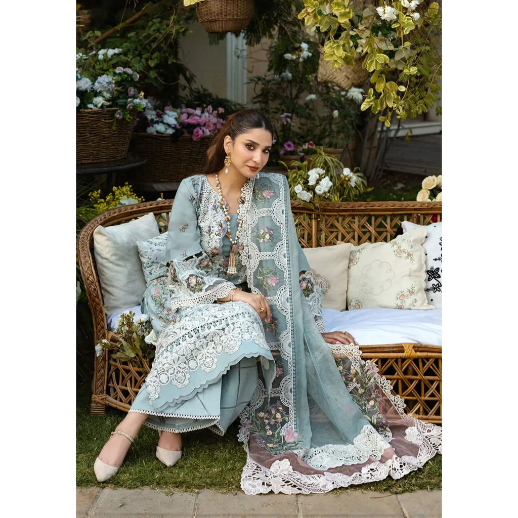 Lawn Embroidered 3Piece CODE 1037