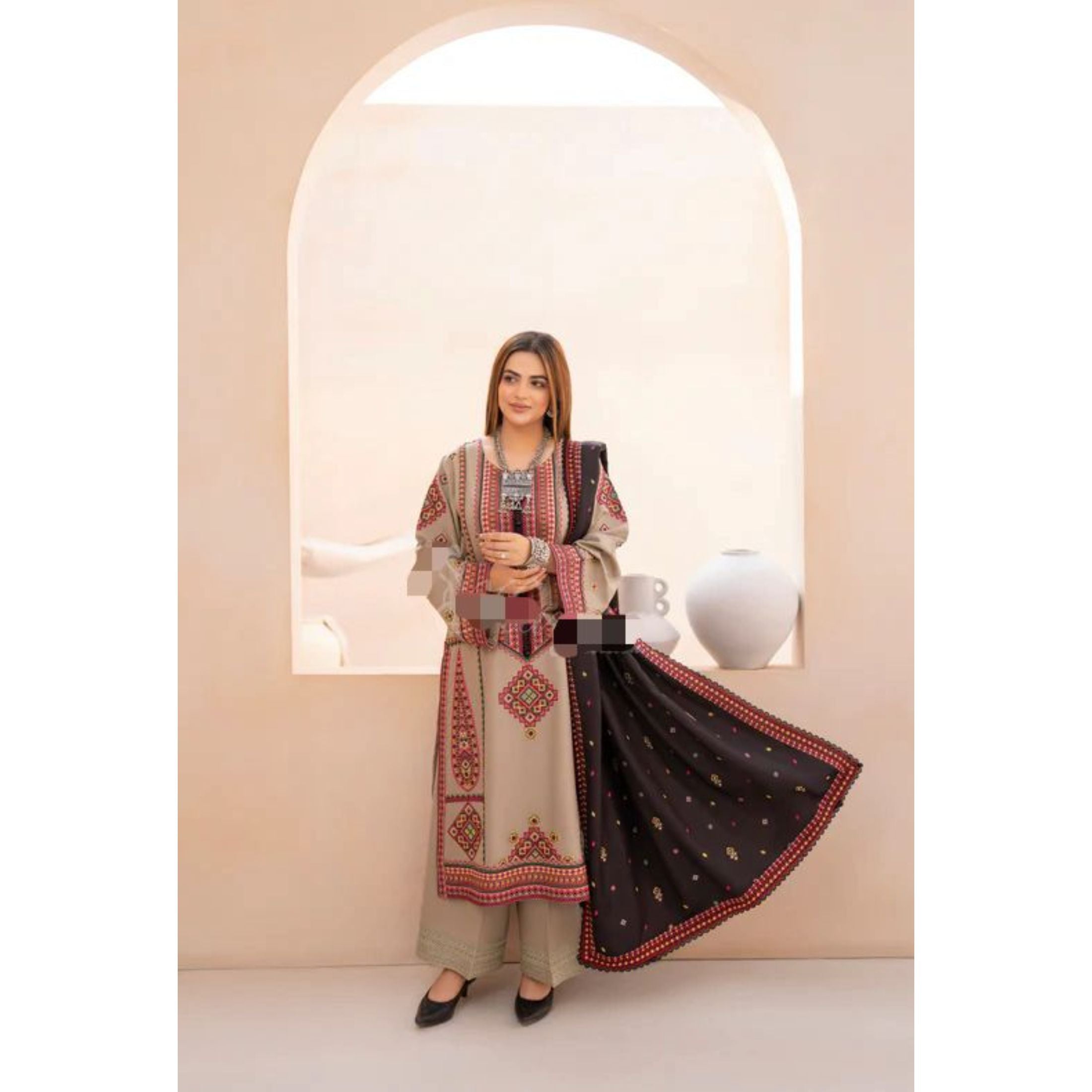 Lawn Embroidered 3Piece CODE 1031