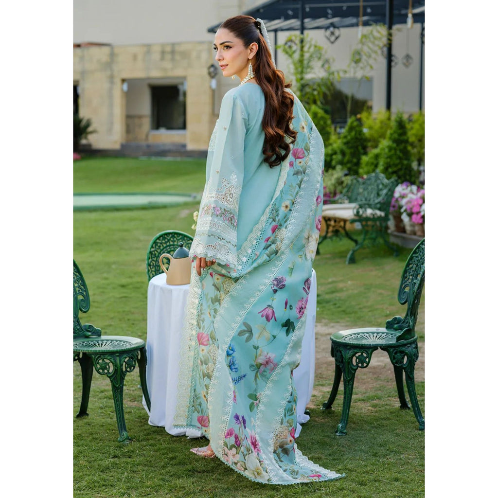 Lawn Embroidered 3Piece CODE 1058