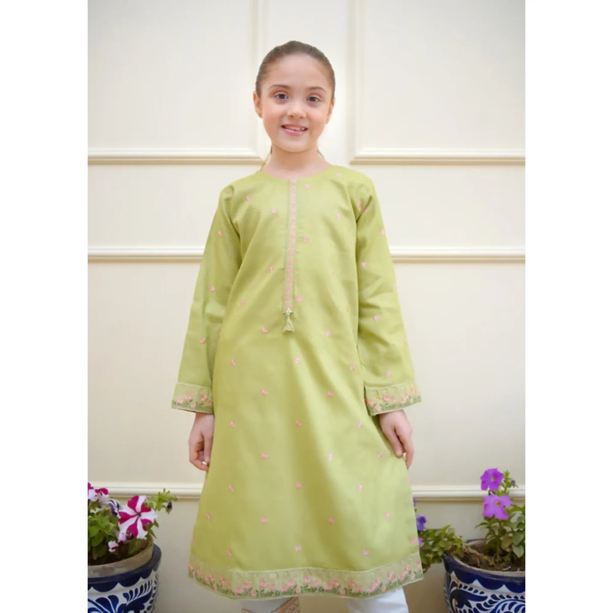 Lawn Embroidered 2Piece Kids