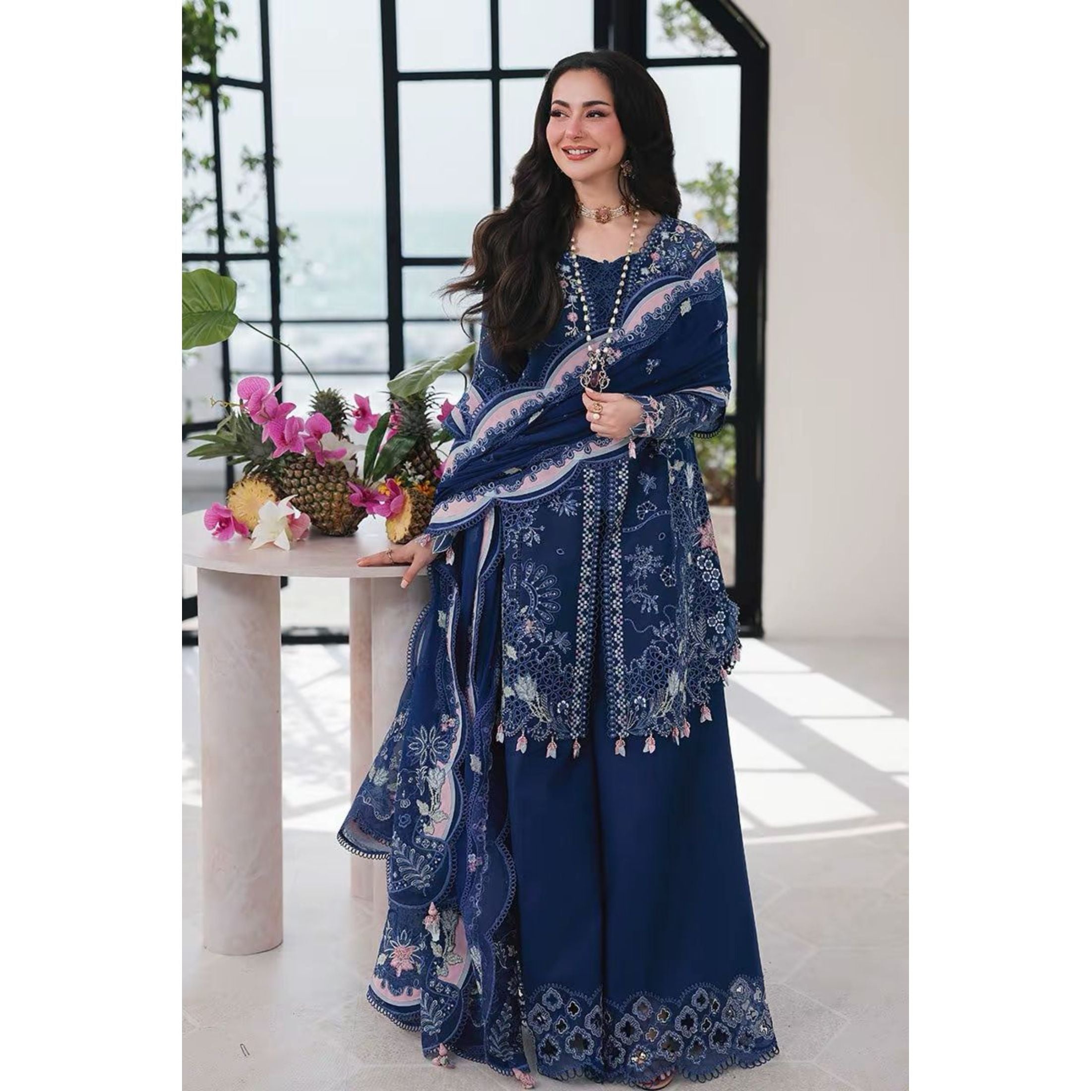 Lawn Embroidered 3Piece CODE 1025
