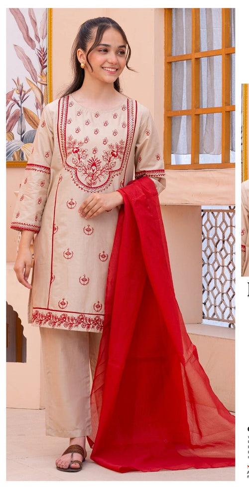 Lawn Embroidered 2Piece Kids