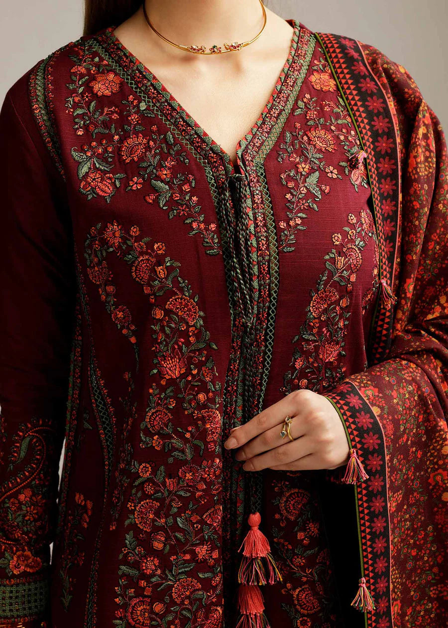 Lawn Embroidered 3Piece CODE 1028